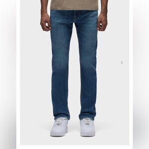 Hudson Jeans Blue Straight-Leg Classic